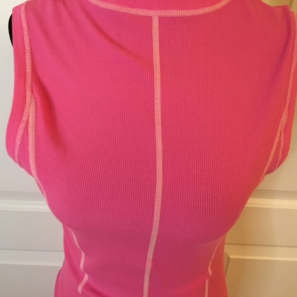 Women’s Casual Crew Neck Sleeveless Knit Striped Bodycon Maxi Dress - Picture 4 of 8